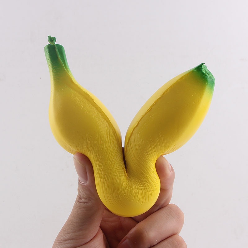Bán Đồ chơi xốp squishy giảm stress hình quả chuối dễ thương cho bé Siêu rẻ
