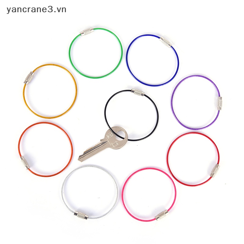 Vòng Khóa Dây Cáp Chìa Khóa Bằng Thép Không Gỉ yancrane3.vn} yancrane3