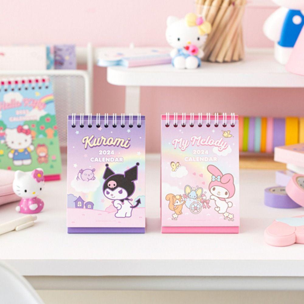 Lịch Để Bàn mini Năm 2024 Họa Tiết Chó Kumamon pacha Dễ Thương