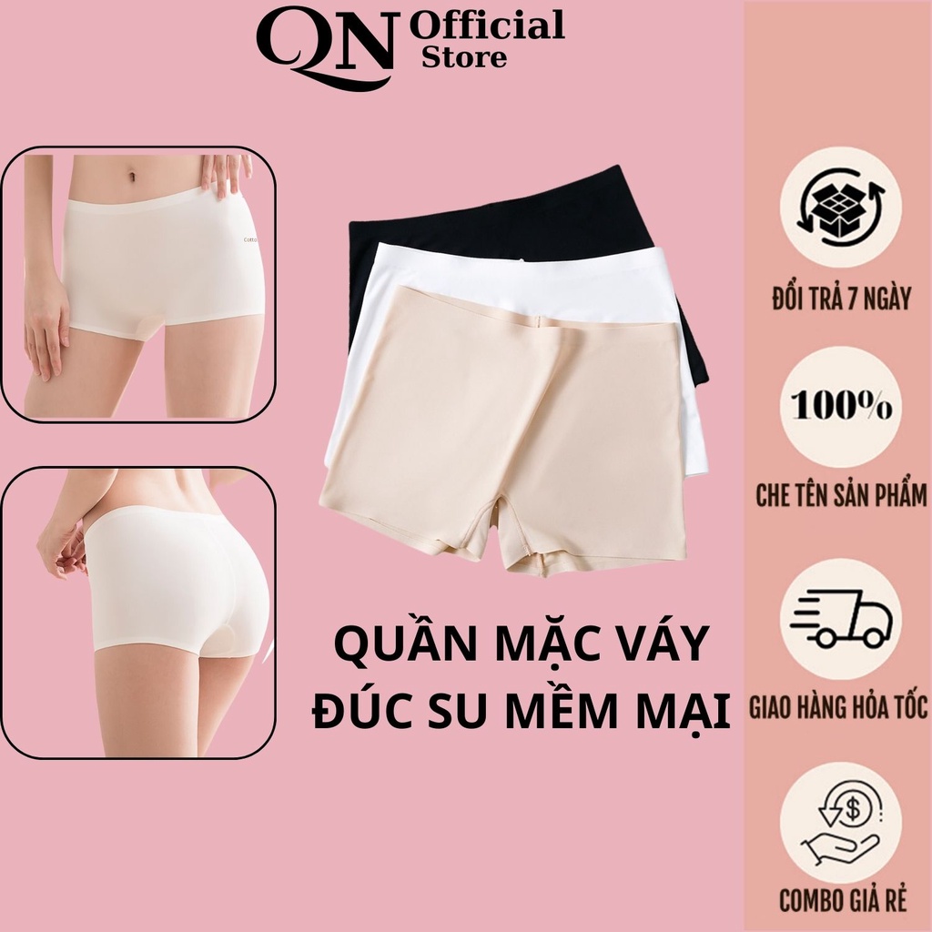 Quần Mặc Váy Bảo Hộ Không Viền Chống Lộ Chất Liệu Thun Su Mát Lạnh Siêu Co GiãnCao Cấp CLOVER - 9118