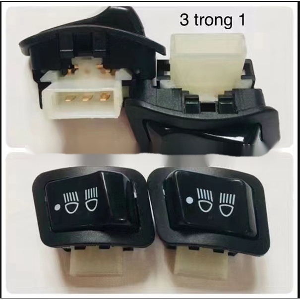HONDA Công Tắc Đèn led a110 blade rsx 125 Ba Chế Độ Cho Xe Mô Tô