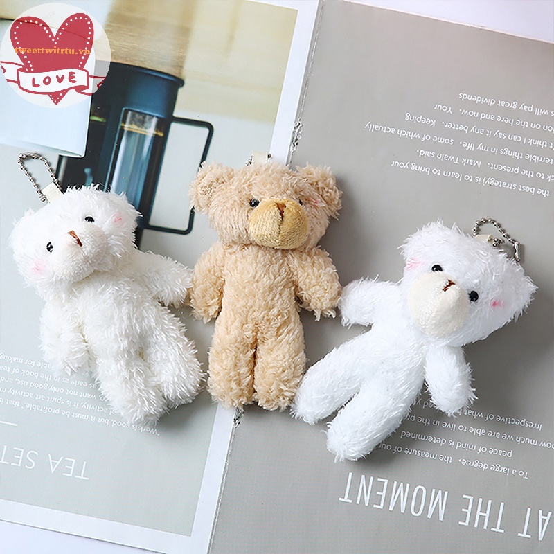 Tri Móc Khóa Hình Gấu Nhồi Bông Đáng Yêu