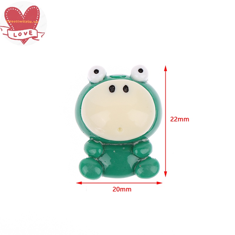 Tri Set 10 Quả Đào mini Bằng Nhựa resin Dễ Thương Cho Búp Bê diy vn