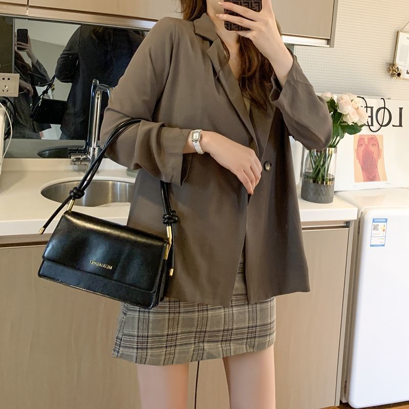 Niche Túi Đeo Vai Thời Trang Dễ Phối Đồ Dành Cho Nữ