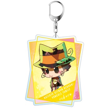 Móc khóa Reborn! PALE TONE series Anime Manga chibi Acrylic v Phụ kiện trang trí túi xách Balo