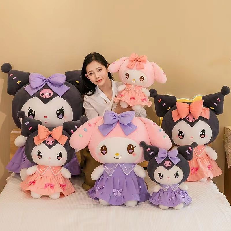 Kuromi My Melody nhồi bông búp bê nhồi bông 40cm
