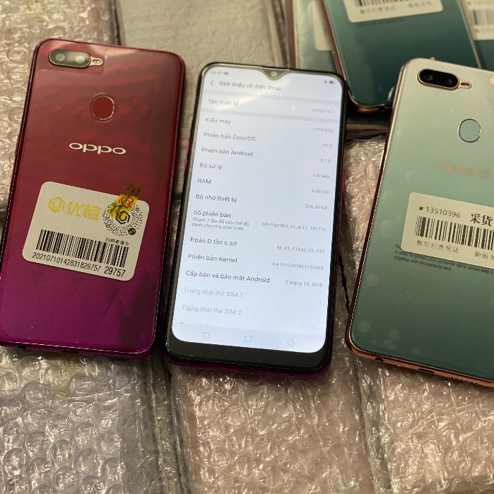 Điện thoại OPPO F9 ram 8G rom 256G 2sim zin đẹp, Màn hình giọt nước 6.3inch