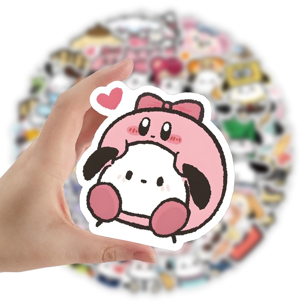 Hình Dán sanrio 100 Chiếc Dễ Thương