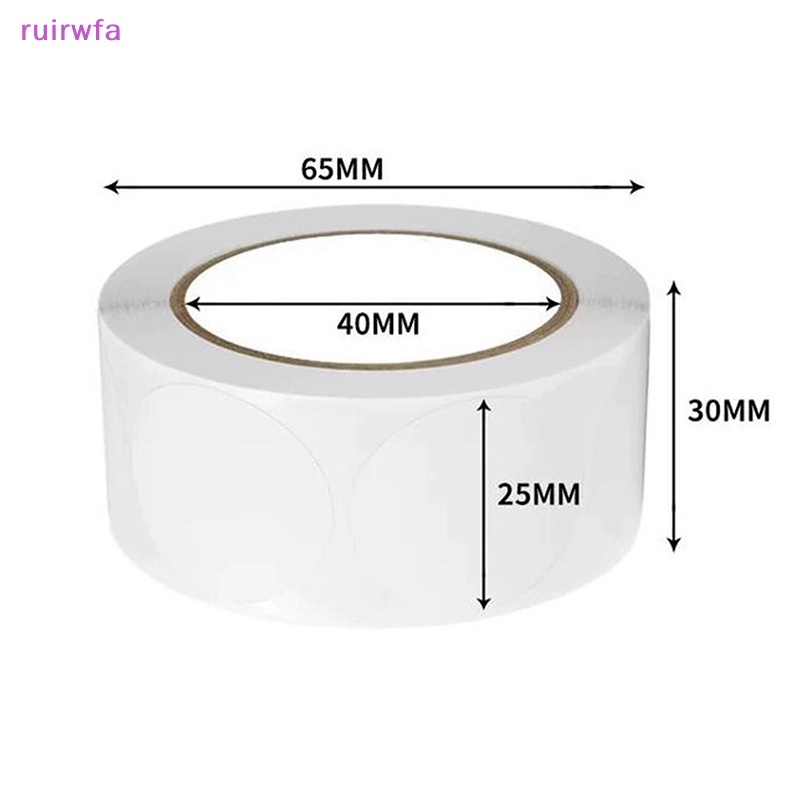 Set 500 Sticker Dán Trang Trí Giáng Sinh 2.5cm Xinh Xắn Mới
