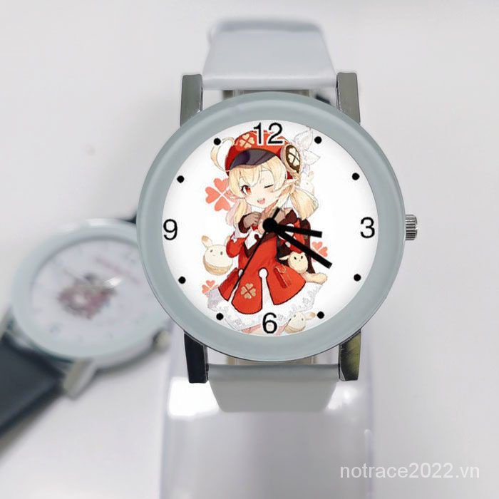 ★Genshin Impact★Đồng Hồ Đeo Tay paimon & keqing game merchandise Hai Chiều Thời Trang