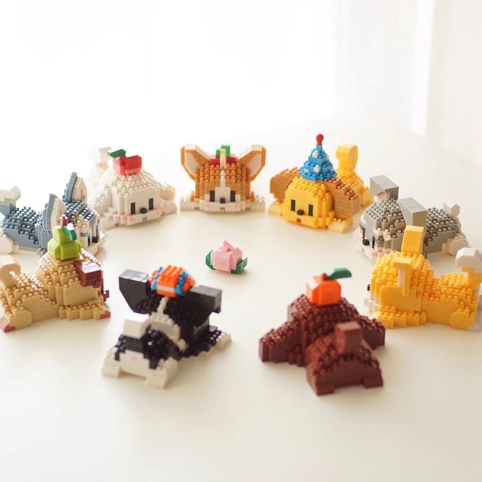 Bộ Búp Bê Chó shiba inu Nhồi Bông Nhỏ Tự Làm Thủ Công Dùng Để Trang Trí