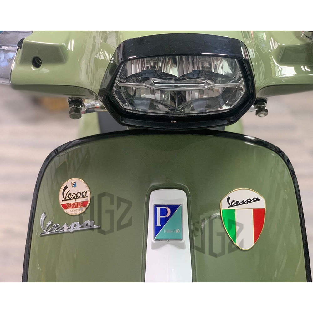 Miếng Dán logo Trang Trí Cho Xe vespa gts 300 sprint primavera 150 s125 lx