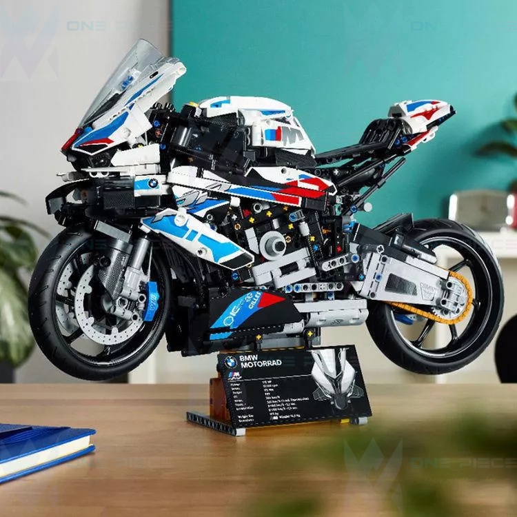 Mô Hình Xe Mô Tô BMW M1000RR 42130 Tỷ Lệ 1:5 Đồ Chơi Lắp Ráp 1920PCS