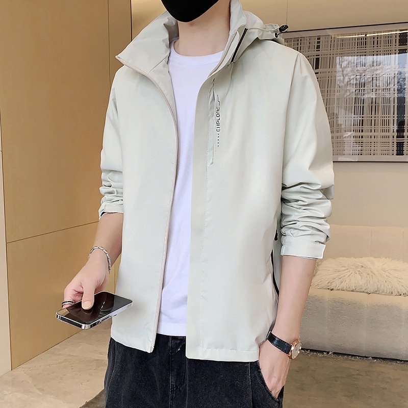 Bxsg Áo Khoác Thể Thao Chống Gió / Thấm Nước Phong Cách Thời Trang Xuân Thu Cho Nam Giới