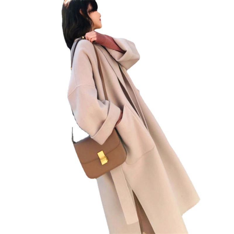 Áo Khoác Len Dáng Rộng Phong Cách mori Thời Trang Thu Đông Hàn Quốc Mới 2023