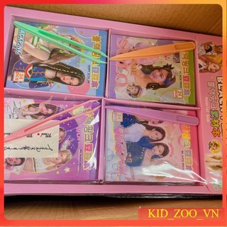 Sổ sticker black pink loại to kid_zoo_vn đồ chơi trẻ em