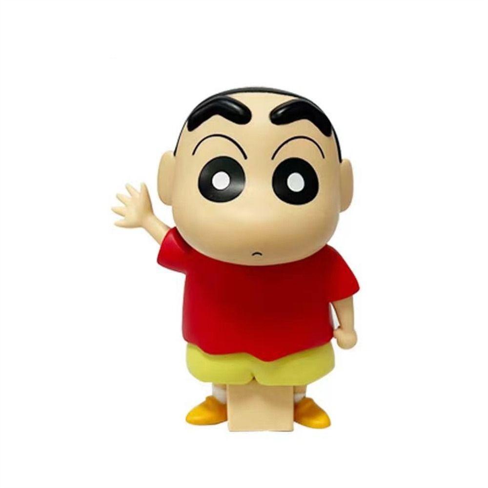 Mmluck nohara shinnosuke Đồ Chơi Mô Hình Nhân Vật shin-chan Bằng pvc Trang Trí Làm Quà Sinh Nhật