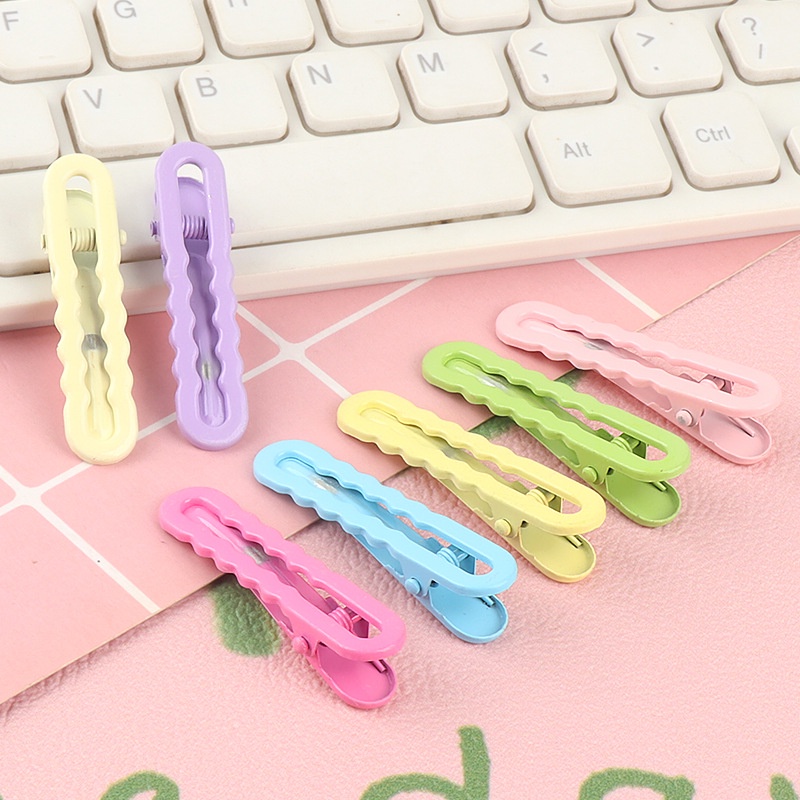 Thời Trang Kẹp Tóc 5Cm Màu macaron