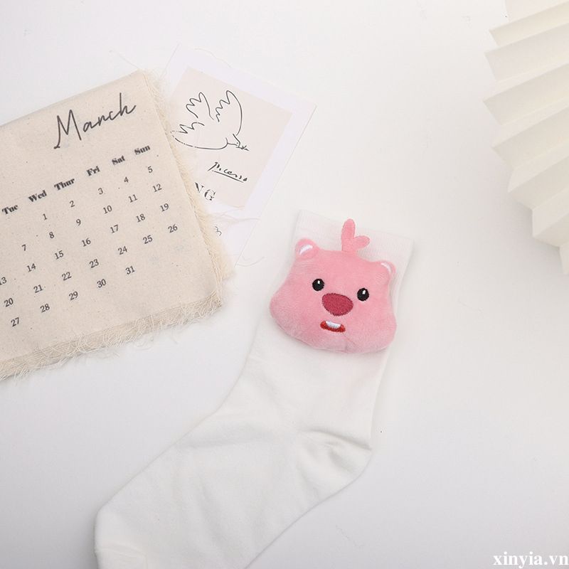 🌺🌺Trâm Cài Kẹp Tóc Trang Trí Túi Xách Hình Búp Bê Tai Thỏ Bằng Lông Nhung Dễ Thương Xinh Xắn