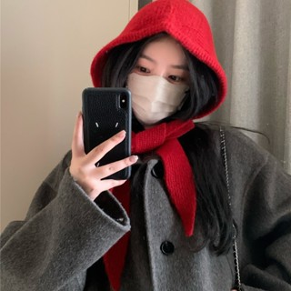 Mũ Len Trùm Tai Giữ Ấm Mùa Đông Cho Nữ