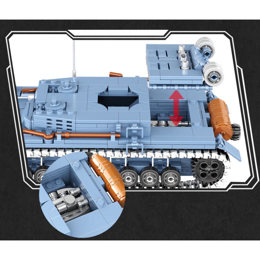 869 Mô Hình Xe Tăng moc panzer iv Tỉ Lệ 1: 35 Tự Lắp Ráp