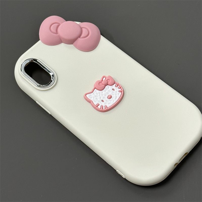 Ôp Điện Thoại Dẻo Họa Tiết Mèo Kitty Dễ Thương Chống Bụi Bẩn / Rơi Cho iphone x xr xs max iphone 11 12 13pro iphone 14 15 pro max Ốp