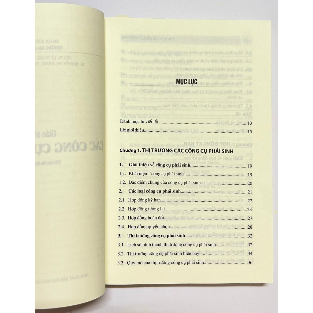 Sách - Giáo Trình Các Công Cụ Phái Sinh  - Nhà Sách Pháp Luật New