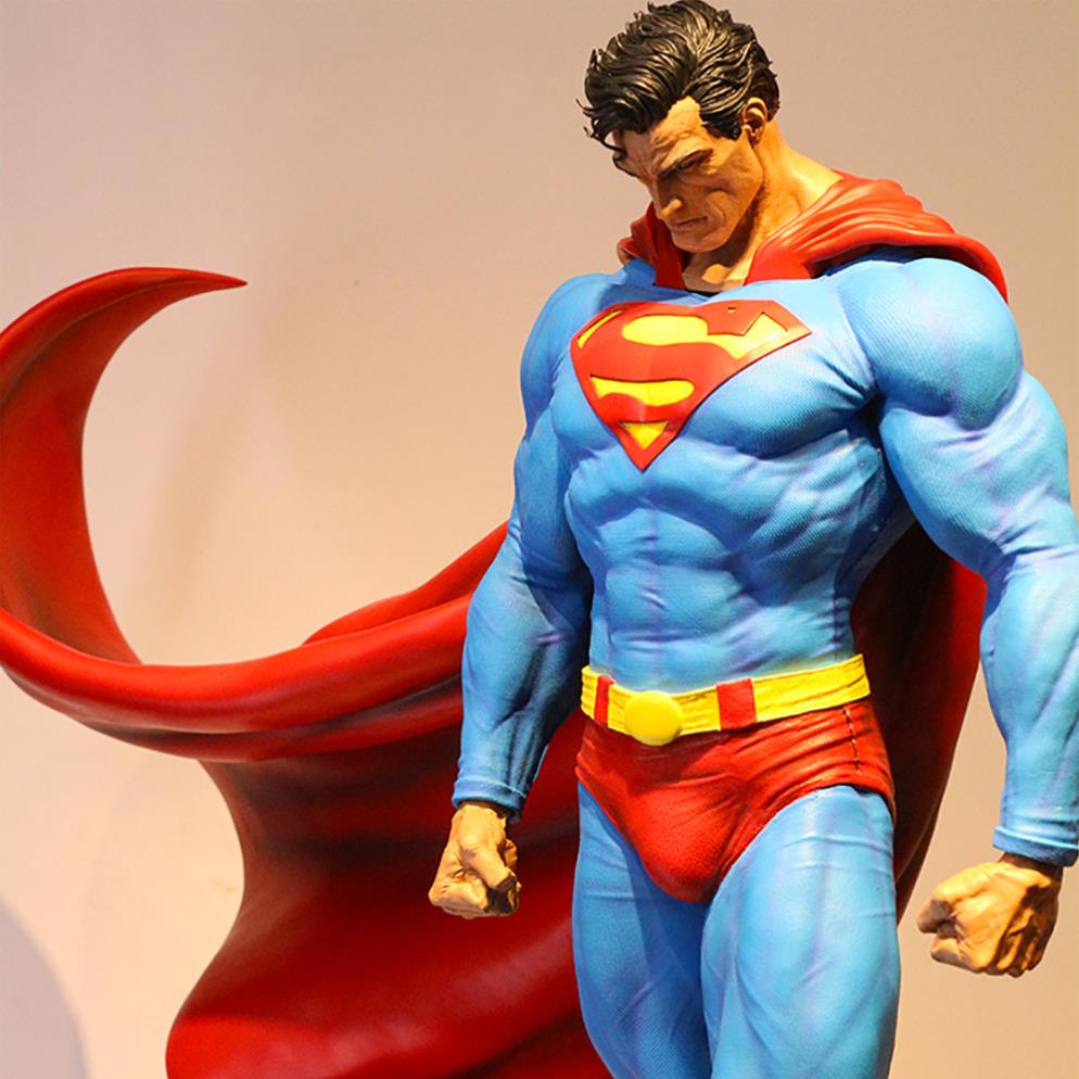 Dc Siêu Nhân Chạy Bằng Tay Trang Trí Siêu Nhân Gk Tượng Siêu Nhân Chạy Bằng TayTặng ô tô