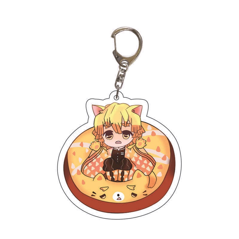 Kuhong Móc Khóa Nhân Vật anime demon slayer Bằng acrylic