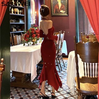 SAILIWEI Chic váy nữ Đầm Body Cho thời váy INS Comfortable thời trang Dễ thương WLQ23B0RE5 47Z231120