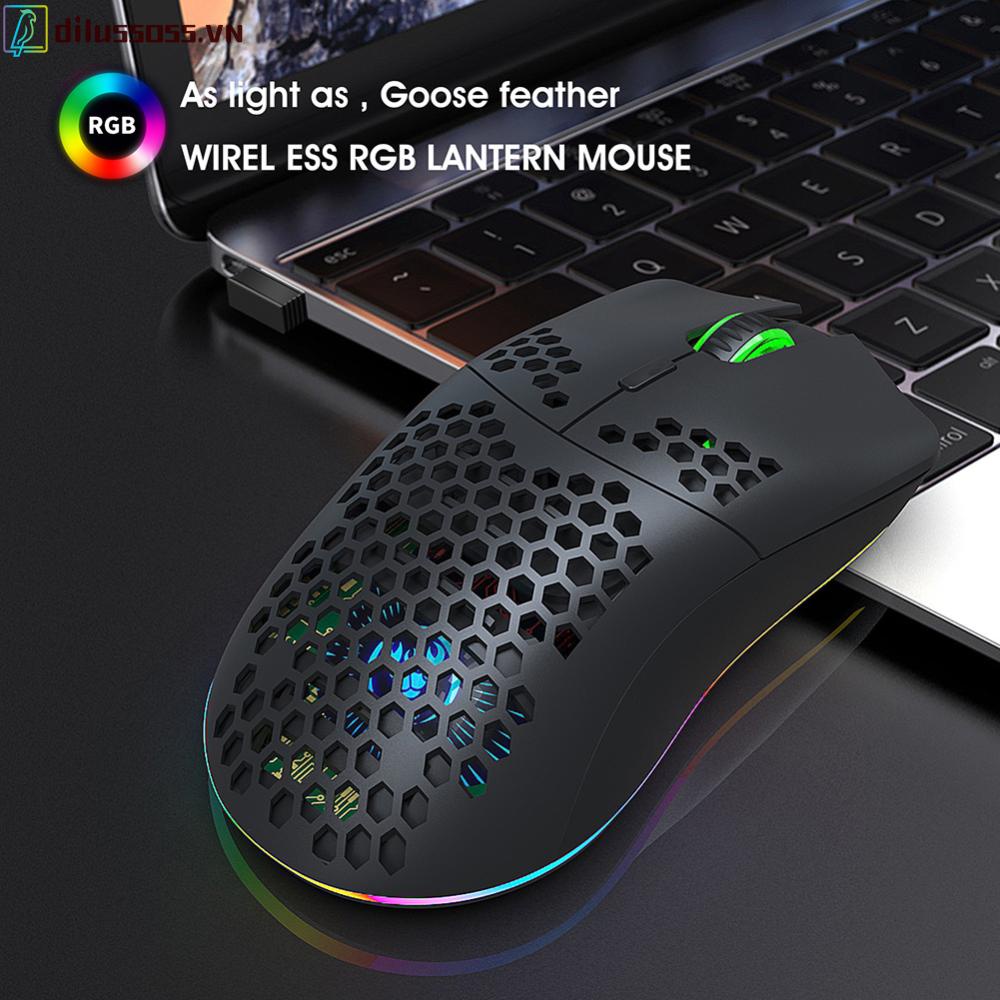 Chuột Không Dây Chơi Game t66 7 Nút Lập Trình