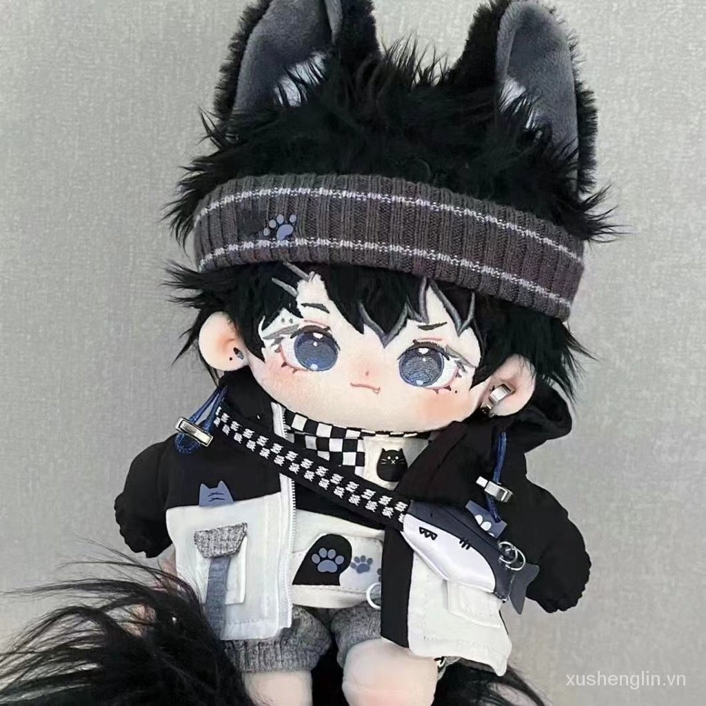 New cotton doll clothes 20cm plush doll clothes antique boy clothes change nude baby regular clothes only