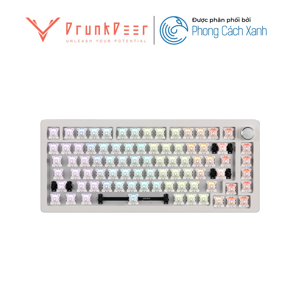 Bàn phím từ HE DrunkDeer A75 - Switch nam châm Rapid Trigger - Hàng chính hãng