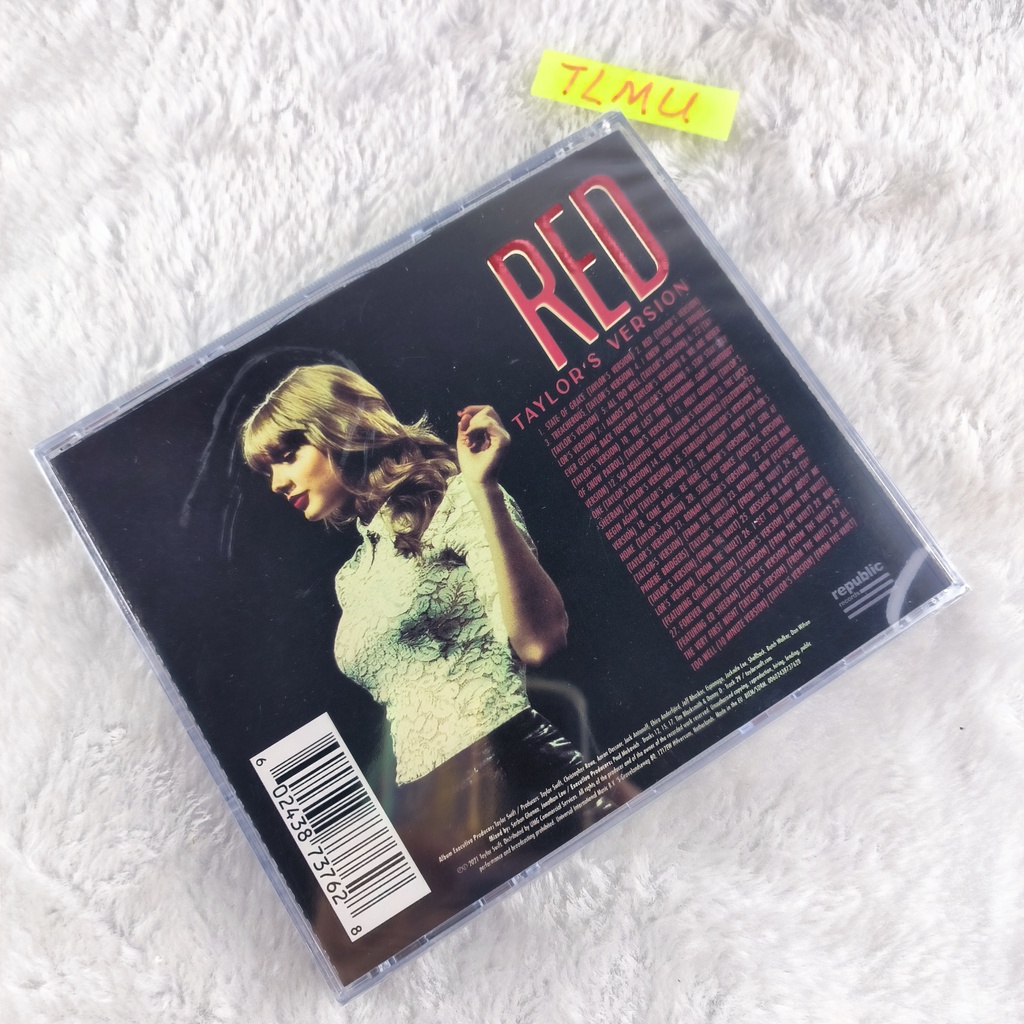 Taylor Swift Red Taylor's Version 2CD Bộ 2 Đĩa Cd album new taylor swift Phiên Bản 2021