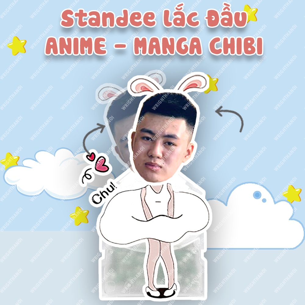 Standee Lắc Đầu Ghép Mặt Chibi Nhân Vật Hoạt Hình Phim Ảnh Trung Quốc Hàn Quốc In Theo Yêu Cầu 2