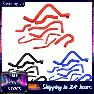 Soyoung bộ tản nhiệt 9 chiếc silicone auto kit dành cho honda civic d15 d16 sohc eg/ek 1992-2000
