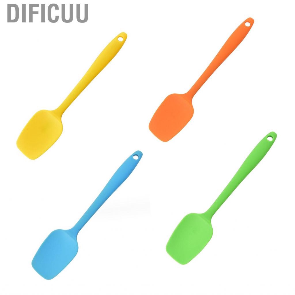 Dificuu Baking Spatula  Comfortable Grip Versatile Silicone Cooking for Kitchen