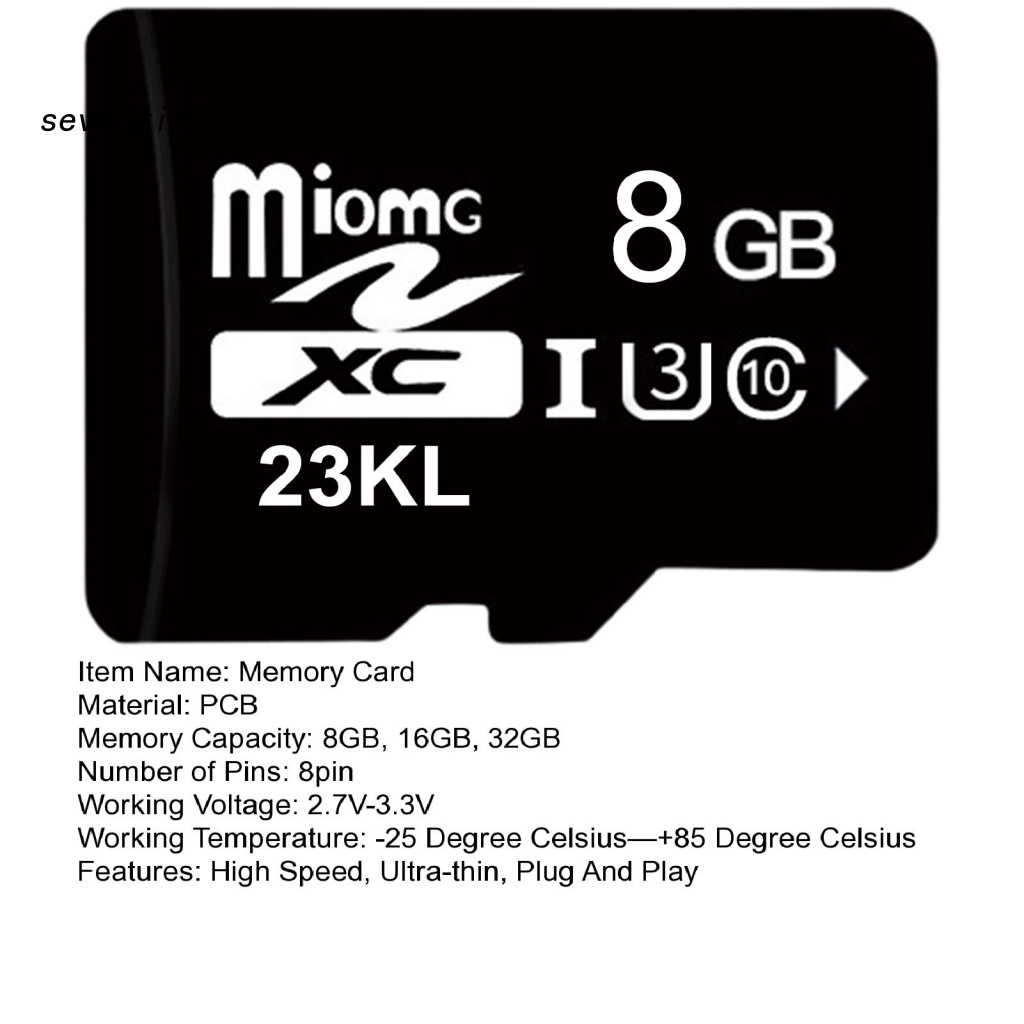 Eva Thẻ Nhớ micro sd Siêu Mỏng Tốc Độ Cao Cho Máy Ảnh / Điện Thoại 8gb / 16gb / 32gb
