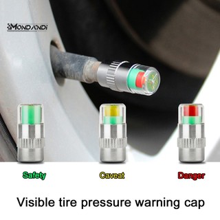 MONDANDI 4 Nắp Van Cảm Biến Áp Suất Lốp Xe Hơi