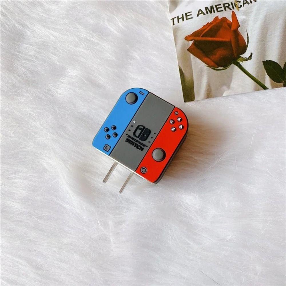Vỏ Silicon Bảo Vệ Hộp Sạc Nhanh 18w / 20w 18w-20w Hình Máy Chơi game Cầm Tay Dễ Thương
