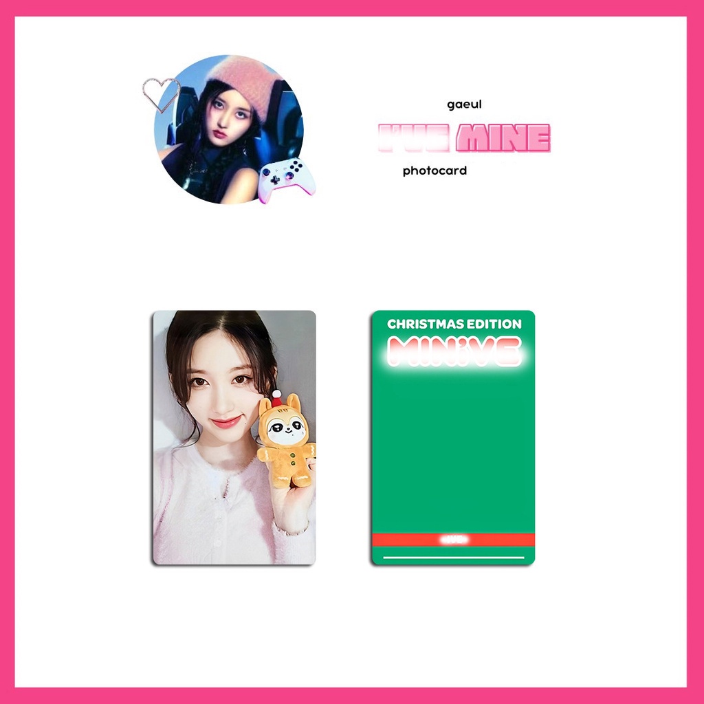 Bộ Sưu Tập Thẻ Hình Búp Bê kpop liz