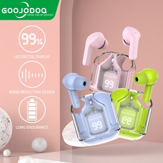 Goojodoq tws Tai Nghe bluetooth 5.3 Âm Thanh hifi stereo Có mic Điều Khiển Cảm Ứng Cho android ios