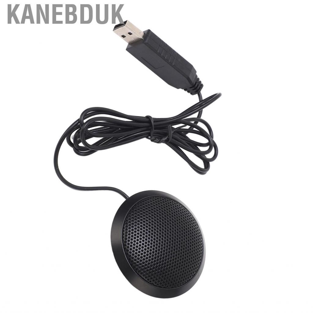 Kanebduk USB 360° Microphone  Portable Conference 10ft Pickup for Online Meetings Class