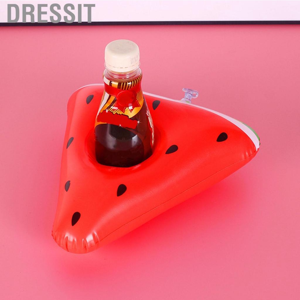 Dressit Pool Drink Floats  Fashion Space Saving Inflatable Holder Fun for Party Kids