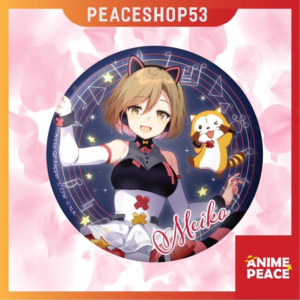 Huy hiệu Hatsune Miku Vocaloid Lấp Lánh Huy Hiệu Vocaloid Ver 4 HH46