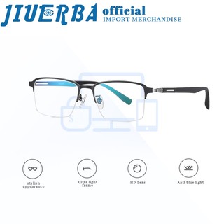 Jiuerba thời trang kính chống tia bức xạ phong cách doanh nhân cho nam