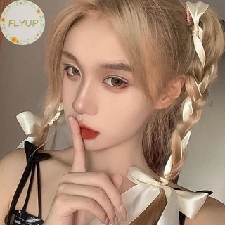 Dây Cột Tóc Ruy Băng Thắt Nơ Bằng Lụa Dài 2M Cho Nữ