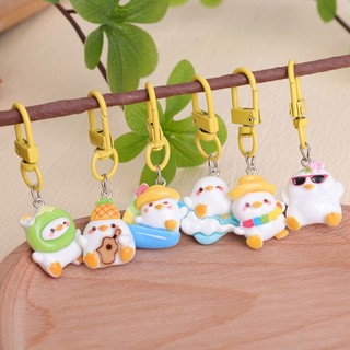 1 Móc Khóa Hình Vịt Con Dễ Thương