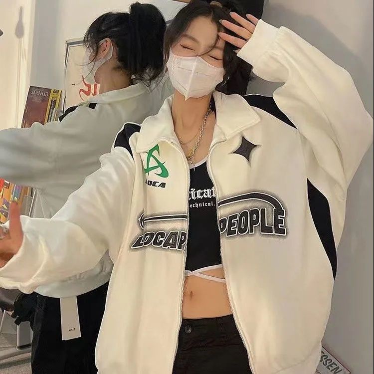 Áo Khoác Thể Thao Tay Rộng Sành Điệu Hip-hop