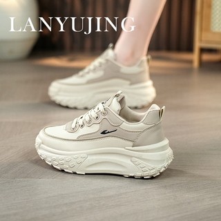 LANYUJING Giày Thể Thao Thiết Kế Mới Thoáng Khí Giày thể thao nữ Đế linh hoạt Lịch lãm Độ bền cao Tinh tế FYD24102UB 1Z240104